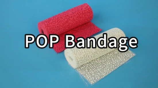 Medical Gypsona Plaster of Paris Bandage/Pop Bandage Plaster Cast Bandage